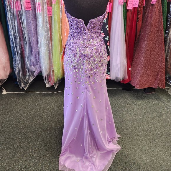 Mori Lee 95050 Lilac Size 6 Prom Dress/Formal Gown - Picture 4 of 4